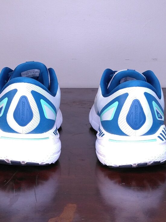 BROOKS Adrenaline GTS Shoes Mens SIZE 15 1103911D427 BLUE Gray COOL GREY White main image 9